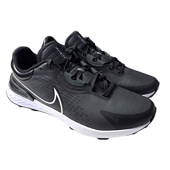Nike Other - Nike Shoes Mens 10.5 Black React Infinity Pro 2 Golf Running Sneakers Athletic